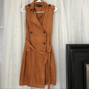 Kendall + Kylie Suede Dress